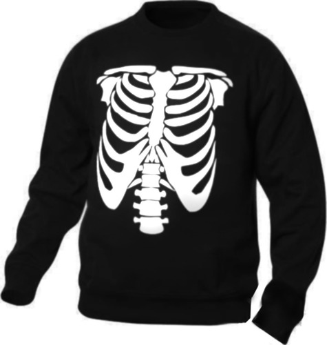 Sudadera Sueter Esqueleto Calavera Calaca Huesos 