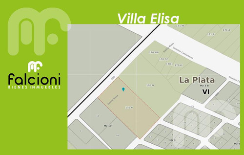 Venta Fracción / Lote / Terreno En Villa Elisa