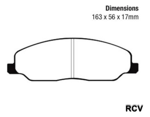 Balatas Disco  Delantera Para Ford Mustang Gt 4.6l V8 2005