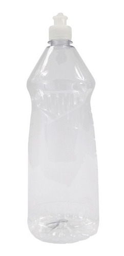 Botella Transparente Jabon Liquido. Detergente 1250ml Blanda