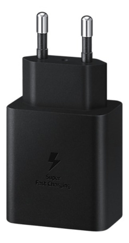 Cargador Samsung EP-TA845 EPTA845 usb-c de pared con cable carga super rápida negro