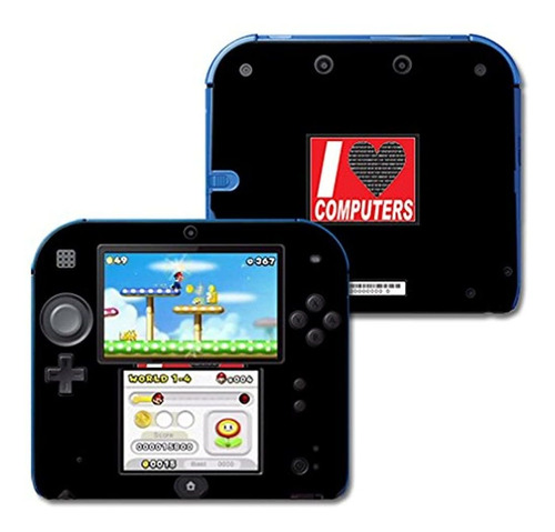 Mascaras De Piel De Sida Para Nintendo 2ds Protector, Durab