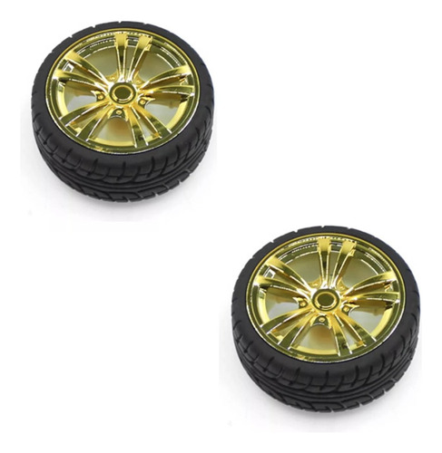 Llanta Cromada Para Motorreductor 2