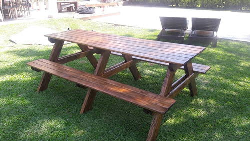 Mesa De Madera Estilo Canadiense