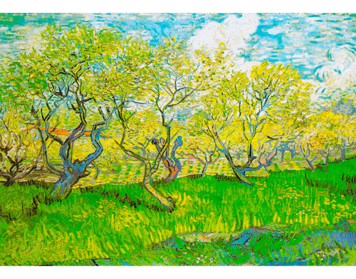 Van Gogh Huerto En Flor Rompecabezas 1000 Pieza Enjoy Puzzle