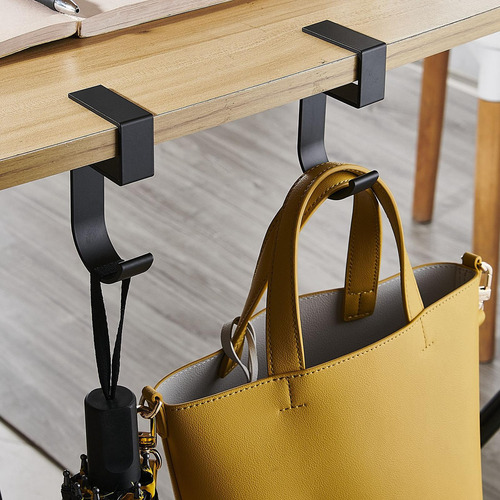 2 Gancho De Mesa Para Bolsa, Cabide De Bolsa, Cinza
