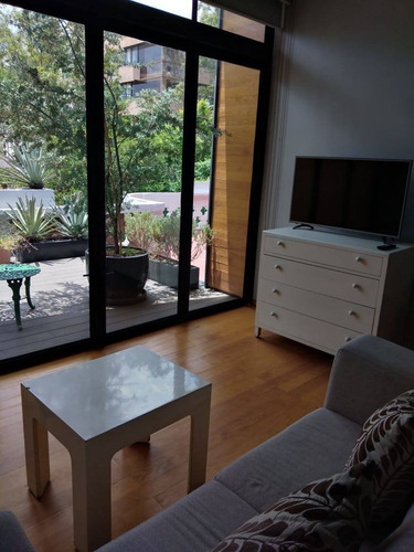 Imagen 1 de 12 de Depa Tipo Loft, Con Buen Estilo Y En Casa De Época., 42496