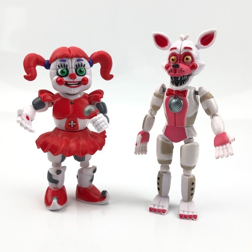Figura De Ação Fnaf Bonnie B Com 5 Peças Five Nights At Fred