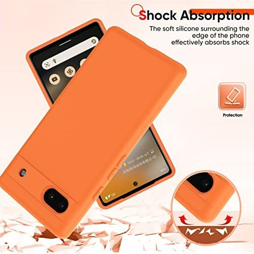 Leyi Funda Para Google Pixel 6a Funda, Pixel 6a 5g Funda Con