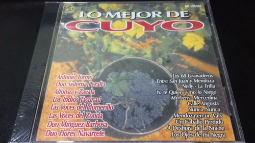 Lo Mejor De Cuyo - Varios Artistas - Cd Nuevo Cerrado