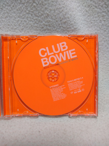 Cd Club Bowie Rare And Unrealeased 12 Mixes Importado Europa (Usado)