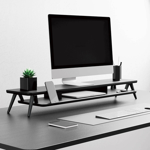Stand Monitor Ktronic Duo Pro Preto