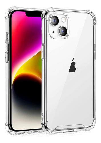 Funda Para iPhone 15 Acrigel Calidad Premium Esquinas Reforzadas Transparente Solo Compatible Con iPhone 15 Normal