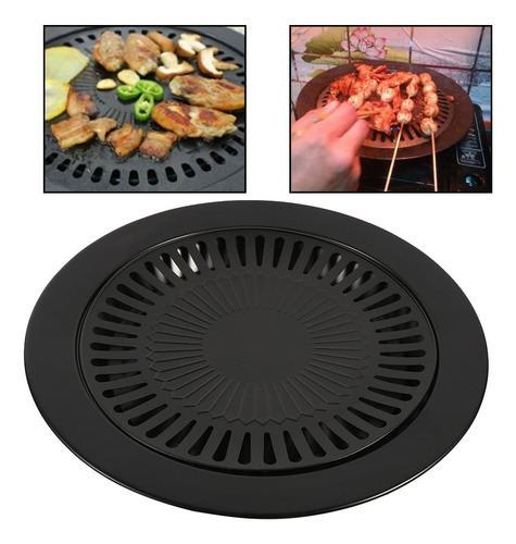 Parrilla Para Barbacoa Cocina Sartén Para Asar Antiadherente