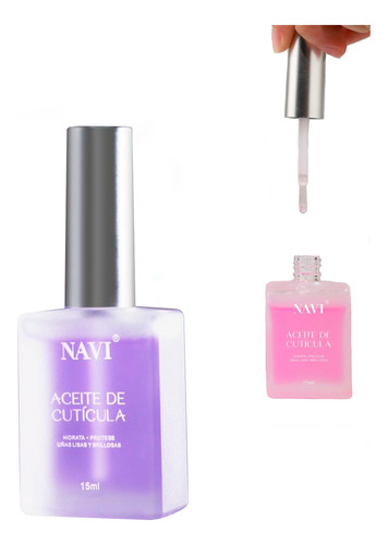 Aceite Hidratante Para Cuticulas Navi 15ml Manicura Uñas