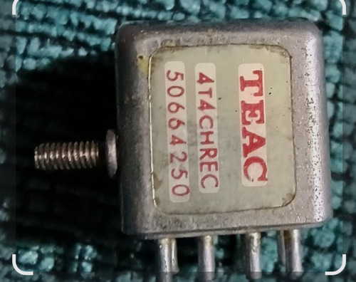 Cabeza De Grabación Audio 4 Canales Teac 4t4chrec 50664250 (Usado)