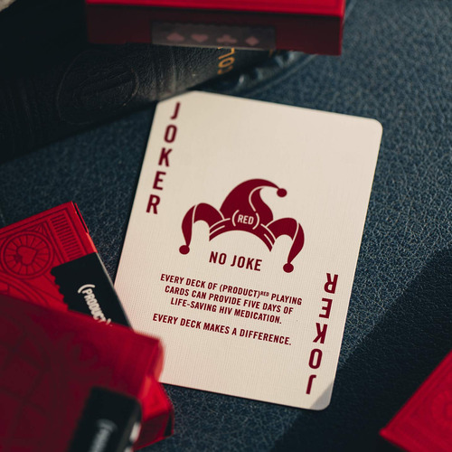 Edição especial Play The Cards Product Red