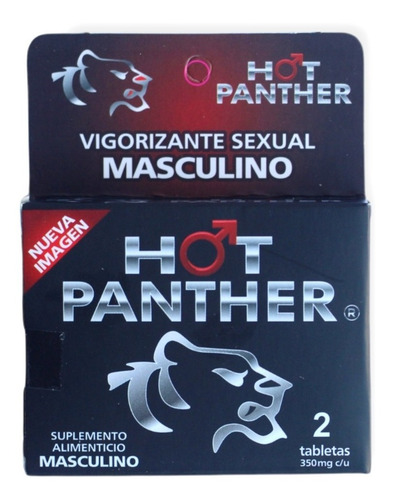 Hot Panther Hombre Mujer 20 Pastillas Vigorizantes