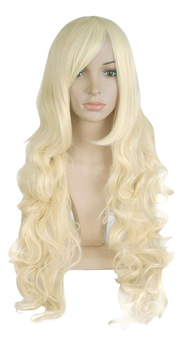 Peluca Para Disfraz De Cosplay Mapofbeauty, Pelo Largo En Es