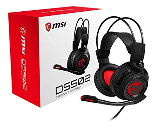 Auriculares Para Juegos Msi Con Micrófono, Sonido Envolvente