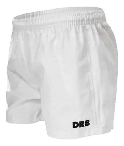 Short Drb Short Rugby Blanco Hombre