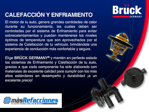 1 Tubo Enfriamiento Pointer L4 1.8l 98 Al 10 Bruck
