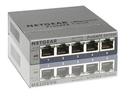 Interruptor 5 Puerto Netgear Gs105na Prosafe