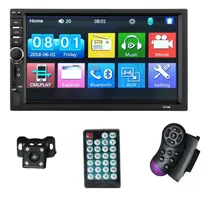 Comprar Reproductor Pantalla 7 Bluetooth Aux Usb Doble Din Mp5 Mp3