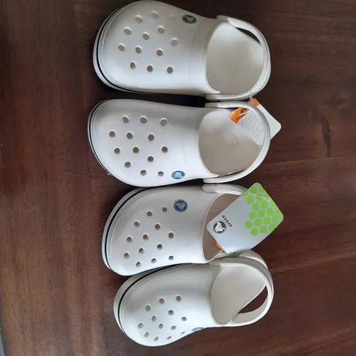 Crocs Blancos Modelo Crocband J1 (talla 21) en venta en León Guanajuato por  sólo $   Mexico