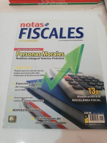 Notas Fiscales Declaración Anual Personas Morales Análisis