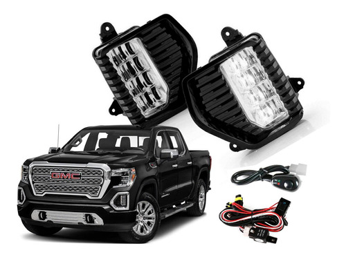 Par Faros Niebla Led Sierra 1500 Denali 19-22 Sunny Light