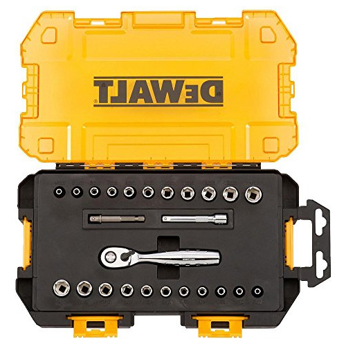 Set Matraca Y Dados 1/4 Dewalt 25pzas Dwmt73805