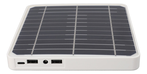 Panel Solar De 20 W Con Puerto Usb Tipo C Dc, Impermeable, 5
