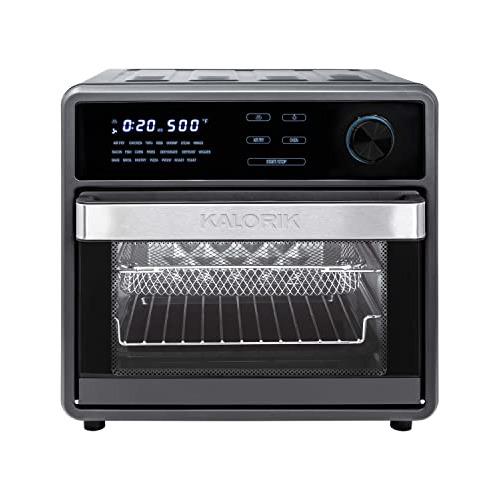 Horno Tostador De Freidora De Aire, Maxx Afo 47804 Bk D...