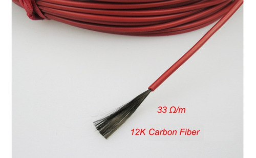 Imagen 2 de 3 de Resistencia De Silicona Incubadoras 150 Watts