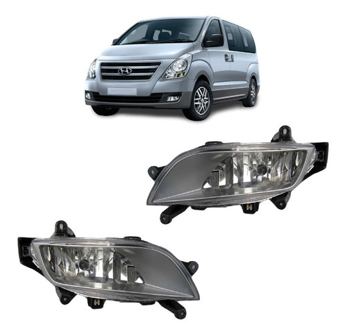 Juego Faros Auxiliar P/ Hyundai H1 2009 2010 2011 2013 2014 