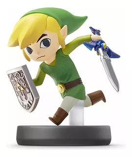 Amiibo Toon Link Smash Bros Legend Of Zelda Wii U Switch 3ds