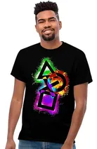 Comprar Playera Consolas Diseño 02 Playstation Videojuegos Beloma