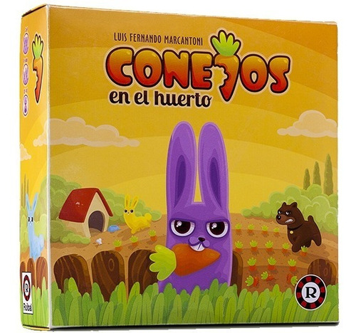 Imagen 1 de 4 de Conejos Del Huerto Ruibal Juego De Mesa Familiar +8 años