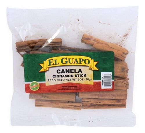 Palitos De Canela Enteros De 2 Onzas (caja De 18) De El Guap