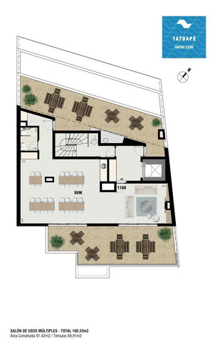 Venta Apartamento 1 Dormitorio Tres Cruces - Edificio Mooca Tatuapé