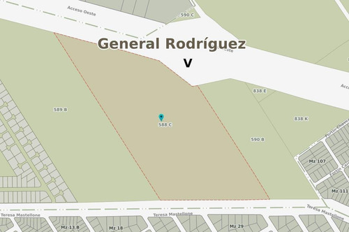 Imagen 2 de 5 de Fracción Industrial 15,68 Ha. S/ Colect. Acceso Oeste - General Rodriguez