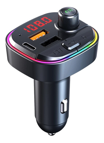 Mp3 Wireless In-car Bluetooth Usb Charger With Earphone