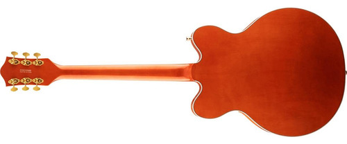 Guitarra elétrica clássica de corte duplo Gretsch G5422tg com Bigsby, laranja
