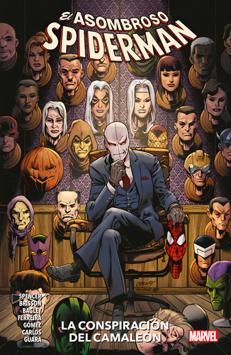 Mp98 Asomb Spiderman 16 Conspir Camaleon: La Conspiración Del Camaleón, De Nick Spencer., Vol. 1. Editorial Panini Comics, Tapa Blanda En Español