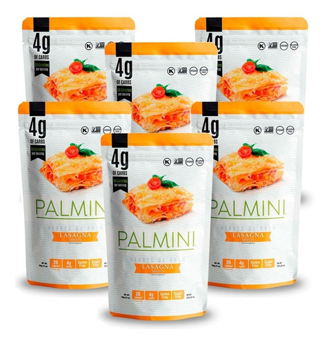 Palmini Corazón De Palmera Lasagna  227g Pack 6 Piezas