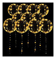 Globos Led, Paquete De 10 Globos Iluminados, 20 Pulgadas, Tr