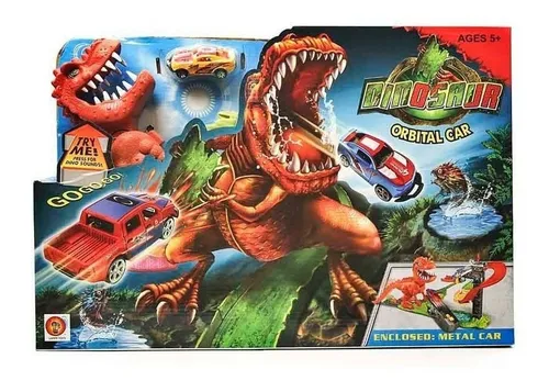 Pista de dinosaurio outlet de hot wheels