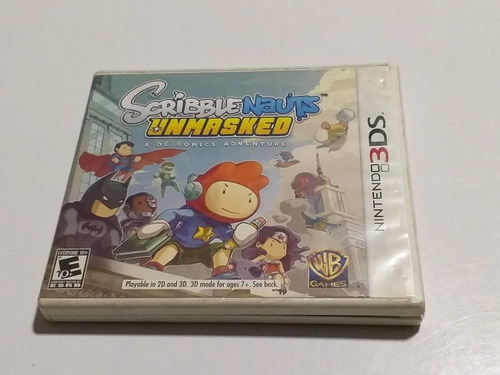 Scribble Nauts Unmasked A Dc Comics Adventure Nintendo 3ds 