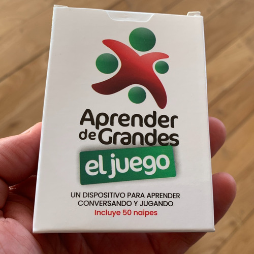 Aprender De Grandes - Juego De Cartas Para Conversar Y Jugar